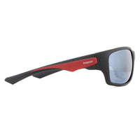 Polaroid Sunglasses PLD 7012/S OIT EX Black Red Grey Silver Polarized Mirror