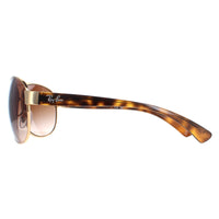 Ray-Ban Sunglasses 3386 Gold Brown Gradient 001/13