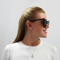 Saint Laurent Sunglasses SL 181 LOU LOU 001 Black Grey