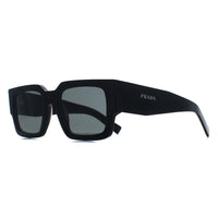 Prada Sunglasses PRB17S 16K08Z Black/Talc Dark Grey