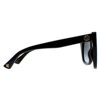 Gucci Sunglasses GG0163SN 001 Black Grey Gradient