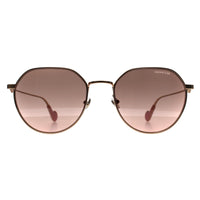 Moncler Sunglasses ML0156-K 28U Shiny Rose Gold Pink Brown