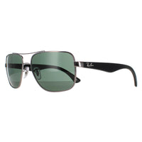 Ray-Ban Sunglasses RB3483 004/71 Gunmetal Dark Green
