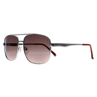 Guess Sunglasses GF0211 10F Silver Brown Gradient