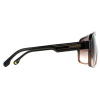 Carrera Sunglasses 1014/S R60 HA Black Brown Brown Gradient