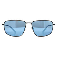 BMW Motorsport Sunglasses BS0027 02X Black Blue Mirror