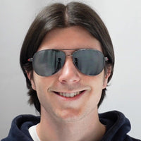 Prada Sport Sunglasses 53PS DG05X1 Black Rubber Green