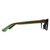 Gucci Glasses Frames GG0006O 006 Black Transparent Green Men Women