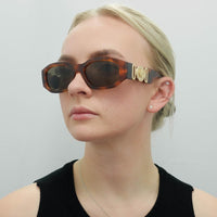 Versace Sunglasses VE4361 521773 Havana Dark Brown