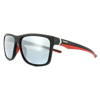 Polaroid Sport Sunglasses PLD 7014/S OIT EX Black Red Grey Silver Mirror Polarized