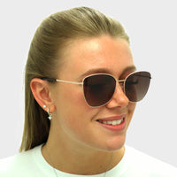 Ted Baker Sunglasses TB1522 Ariel 400 Rose Gold Brown Gradient