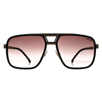 Carrera Sunglasses Carrera 1071/S LGD YK Black Gold Gold Mirror on Burgundy Gradient