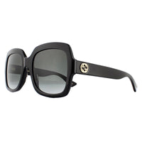 Gucci Sunglasses GG0036SN 001 Black Grey Gradient