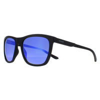 Dragon Sunglasses Wilder 46689-003 Matte Black Lumalens Blue Ionized