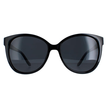 Montana Sunglasses MP74 Shiny Black Smoke Polarized