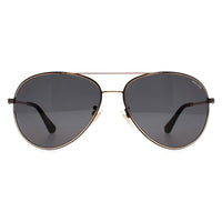 Police Sunglasses SPLL11 Octane 8 0302 Black Rose Gold Grey Green