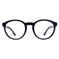 Emporio Armani Sunglasses EA4152 56691W Matte Blue Clear with Sun Clip-ons