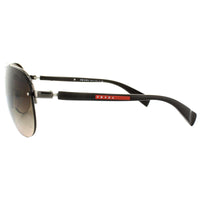 Prada Sport Sunglasses 56MS 5AV6S1 Brown Brown Gradient 62mm