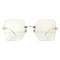 Gucci Sunglasses GG0644S 004 Silver Yellow
