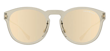 Emporio Armani EA2049 Sunglasses Gunmetal Light Brown Mirror Gold