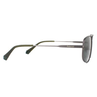 Polaroid Sunglasses PLD 2112/S R80 UC Ruthenium Green Polarized