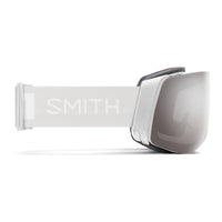 Smith Ski Goggles 4D Mag 0OZ 5T White Vapor ChromaPop Sun Platinum Mirror & CP Blue Sensor Mirror