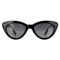 Guess Sunglasses GF0402 01B Shiny Black Smoke Gradient