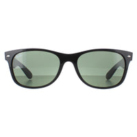 Ray-Ban Sunglasses New Wayfarer 2132 901L Black Green G-15 55mm