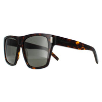 Saint Laurent Sunglasses SL 424 002 Havana Shiny Grey