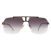 Carrera Sunglasses 1054/S VVP YK Gold Ivory Gold Mirror on Burgundy Gradient