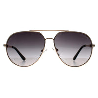 Guess Sunglasses GF6195 32B Gold Grey Gradient