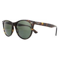 Ray-Ban Sunglasses Wayfarer II RB2185 902/31 Tortoise Green Classic G-15