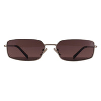 Prada Sunglasses PRA60S ZVN80T Pale Gold Black Chocolate