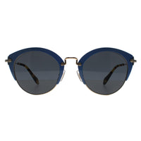 Miu Miu Sunglasses MU53RS VAD1A1 Azure Blue Grey