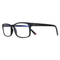 Montana Reading Glasses BLF73 Matte Black Blue Light Block +3.00