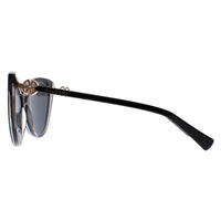 Bvlgari Sunglasses BV8246B 538187 Black Grey Transparent Dark Grey