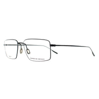 Porsche Design Glasses Frames P8750 A Black Men Women