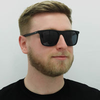 Hugo by Hugo Boss Sunglasses HG 1086/S 003 IR Matte Black Grey Blue