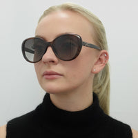 Jimmy Choo Sunglasses AMIRA/G/S 086 HA Dark Havana Brown Gradient