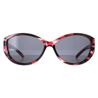 Smarty Sunglasses X2118 C Transparent Fiber Fuchsia Red Grey