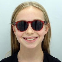 Smarty Sunglasses X2944 F Transparent Red Black Grey