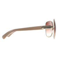Salvatore Ferragamo Sunglasses SF150S 743 Light Gold Taupe