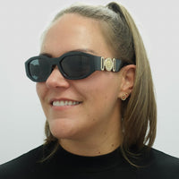 Versace Sunglasses VE4361 GB1/87 Black Dark Grey