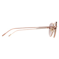 Oliver Peoples Sunglasses OV1226S Cade 5037E4 Rose Gold Burgundy Dark Violet Mirror Gold