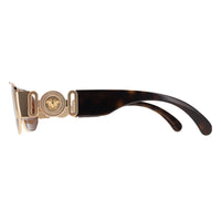 Versace Sunglasses VE2287 100273 Gold Dark Brown