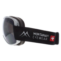 Montana Ski Goggles MG12A A White Smoke Grey Cat3