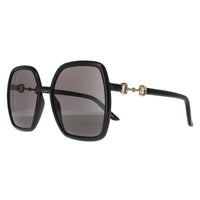 Gucci Sunglasses GG0890S 001 Black and Gold Grey