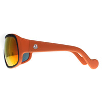 Moncler Sunglasses ML0048 05C Orange Black Orange Mirror
