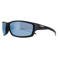 Bolle Sunglasses Cerber BS041003 Matte Black Sky Blue Polarized