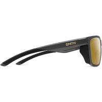 Smith Sunglasses Longfin 4VF QE Matte Grey Brown ChromaPop Polarized Bronze Mirror